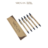  Hộp 5 bút bi giấy tái chế thân thiện môi trường SHeGAN 