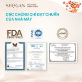  Combo đặc biệt SHeGAN - Sữa rửa mặt, Nước tẩy trang, Tẩy da chết, Dung dịch vệ sinh muối biển xanh, Serum khử mùi & Bông tẩy trang 