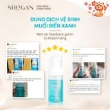 (CHE TÊN) DUNG DỊCH VỆ SINH MUỐI BIỂN XANH SHEGANBLUE SEA SALT INTIMATE CLEANSING FOAM (100ml) 