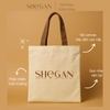  Túi Tote Vải Canvas SHeGAN (kích thước 21cm x 21cm) - Phụ Kiện Gọn Nhẹ, Tiện Lợi, Thân Thiện Môi Trường 