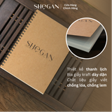  Sổ tay cao cấp ghi chép lò xo SHeGAN - Sổ kế hoạch planner, viết nhật kí, văn phòng 