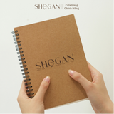  Sổ tay cao cấp ghi chép lò xo SHeGAN - Sổ kế hoạch planner, viết nhật kí, văn phòng 