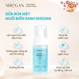  Combo đặc biệt SHeGAN - Sữa rửa mặt, Nước tẩy trang, Tẩy da chết, Dung dịch vệ sinh muối biển xanh, Serum khử mùi & Bông tẩy trang 