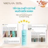  Tẩy da chết muối biển xanh SHeGAN (140ml) 