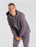  GYMSHARK PRINCIPLE ZIP HOODIE - SLATE LAVENDER 