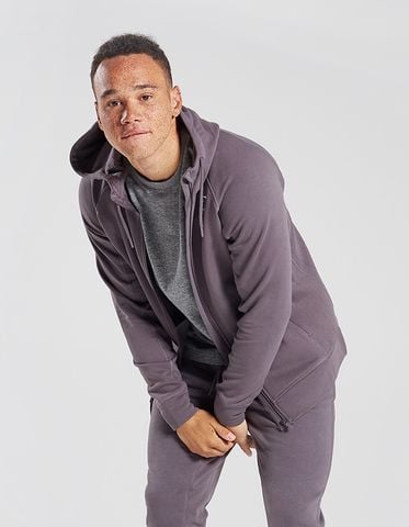  GYMSHARK PRINCIPLE ZIP HOODIE - SLATE LAVENDER 