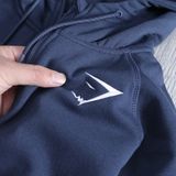  GYMSHARK PRINCIPLE ZIP HOODIE - SHAPHIRE BLUE 