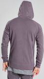  GYMSHARK PRINCIPLE ZIP HOODIE - SLATE LAVENDER 