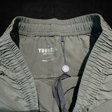  YOUNGLA - 114 Hybrid Short Shorts - Olive Green 