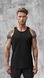  ASGARD SINGLET TANKTOP - BLACK / BLACK 