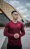  VITAL SEAMLESS LST-SHIRT - RED 