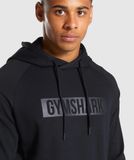  GYMSHARK BLOCK HOODIES - BLACK 