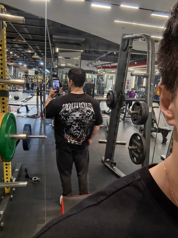  YOUNGLA x ARNOLD UK EXPO LIMITED TEE  "2025" - Black Wash 