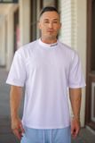  YoungLA 467 Roman Tees - White 
