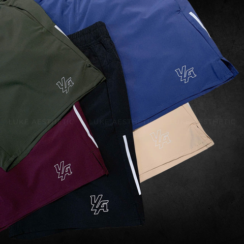  YOUNGLA - 114 Hybrid Short Shorts - NAVY 