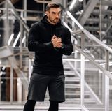  GYMSHARK OVERSIZE HOODIE - BLACK 
