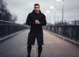  GYMSHARK OVERSIZE HOODIE - BLACK 