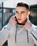  GYMSHARK TAKE OVER HOODIE - GREY 