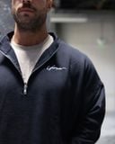  520 - Sunday Quarter Zips - Black 