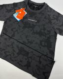 YOUNGLA - 437 Digital Compression Tees - Black 