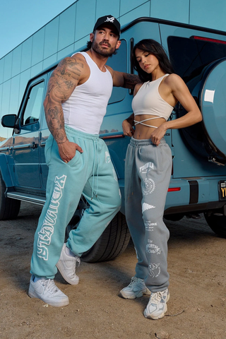  YoungLA  - 204 - Immortal Killer Joggers -  Sky Blue 