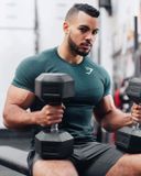  GYMSHARK PERFORMANCE SEAMLESS T-SHIRTS - GREEN 