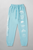  YoungLA  - 204 - Immortal Killer Joggers -  Sky Blue 
