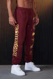  YoungLA  - 204 - Immortal Killer Joggers -  Burgundy 