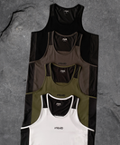  ASGARD SINGLET TANKTOP - BLACK / BLACK 
