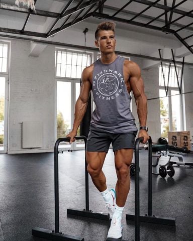  LEGACY DROP ARMHOLE TANK – SLATE GREY 