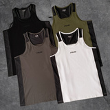  ASGARD SINGLET TANKTOP - WHITE / BLACK 