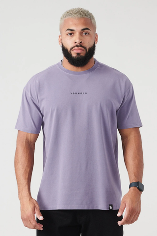  401 ESSENTIAL JACKED TEES SUMMER 23'  - Purple Wash 