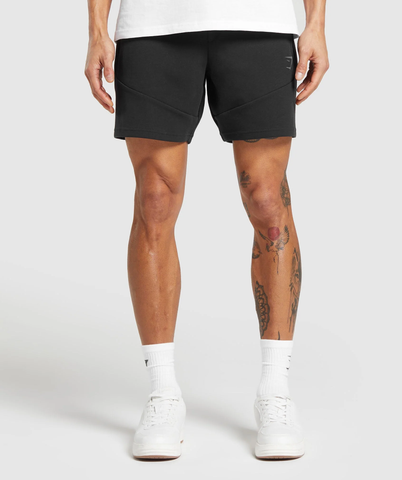  Interlock Tech 6" Shorts - Black 