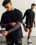  1 REVERSIBLE VENTED TEE - BLACK 