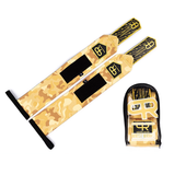  HEAVY DUTY PREMIUM WRIST WRAPS –  Gold Camo 
