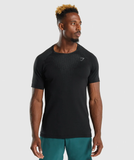  APEX CONTRAST T-SHIRT - BLACK 