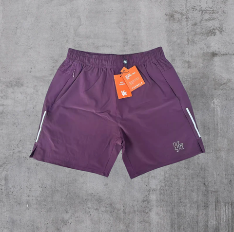  YOUNGLA - 114 Hybrid Short Shorts - Purple 