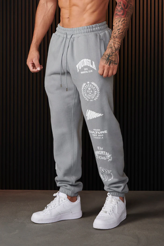  YoungLA  - 204 - Immortal Killer Joggers -  Grey Wash 