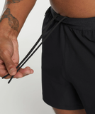  Apex 5" Hybrid Short Slim Fit  - Black 