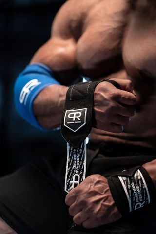  HEAVY DUTY PREMIUM WRIST WRAPS – BLACK 