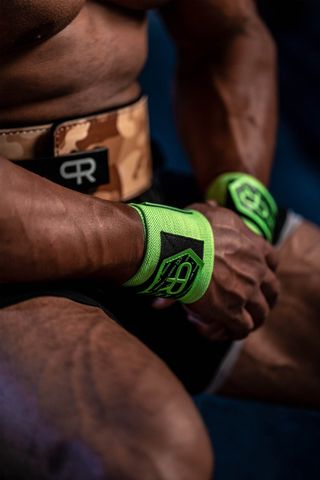  HEAVY DUTY PREMIUM WRIST WRAPS – NEON 