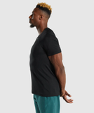  APEX CONTRAST T-SHIRT - BLACK 