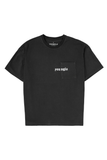  416 ETERNAL POCKET TEES - Black Wash 