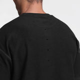  REVERSIBLE VENTED TEE - BLACK 