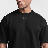  1 REVERSIBLE VENTED TEE - BLACK 