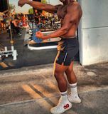  YOUNGLA - 114 Hybrid Short Shorts - Black 