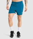  Graphic Sport Shorts - Teal 