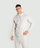  GYMSHARK ORBIT ZIP HOODIE - IVORY 