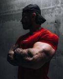  YOUNGLA - 437 Digital Compression Tees - Red 