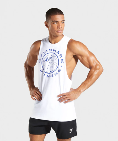  LEGACY DROP ARMHOLE TANK – WHITE 